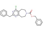 BENZYL 2-BENZYL-4-CHLORO-8,9-DIHYDRO-5H-PYRIMIDO[4,5-D]AZEPINE-7(6H)-CARBOXYLATE