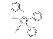 2-Amino-1-benzyl-4,5-diphenyl-1H-pyrrole-3-carbonitrile