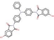 2,2'-[(PHENYLIMINO)DIBENZENE-4,1-DIYL]BIS(5-HYDROXY-1H-ISOINDOLE-1,3(2H)-DIONE)
