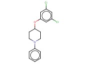 4-(3,5-DICHLOROPHENOXY)-1-<span class='lighter'>PHENYLPIPERIDINE</span>