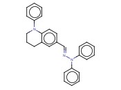 1,2,3,4-TETRAHYDRO-1-PHENYL-6-QUINOLINECARBOXALDEHYDEDIPHENYLHYDRAZONE