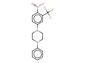 1-(4-NITRO-3-(TRIFLUOROMETHYL)PHENYL)-4-PHENYLPIPERAZINE