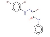 2-BROMO-2-[2-(2,4-DIBROMOPHENYL)HYDRAZONO]-N-PHENYLACETAMIDE