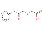2-[(2-<span class='lighter'>苯胺</span>基-2-氧代<span class='lighter'>乙基</span>)硫基]乙酸
