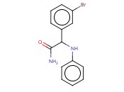 2-(<span class='lighter'>3-BROMOPHENYL</span>)-2-(PHENYLAMINO)ACETAMIDE