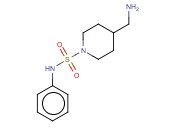4-(AMINOMETHYL)-N-<span class='lighter'>PHENYLPIPERIDINE</span>-1-SULFONAMIDE