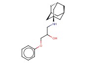 1-(金刚烷-1-基<span class='lighter'>氨基</span>)-3-<span class='lighter'>苯</span>氧基丙-2-醇