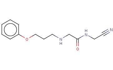 N-(CYANOMETHYL)-2-[(3-PHENOXYPROPYL)AMINO]ACETAMIDE