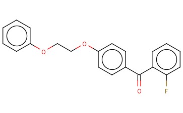 2-氟-4'-(2-<span class='lighter'>苯</span><span class='lighter'>氧基</span><span class='lighter'>乙</span><span class='lighter'>氧基</span>)<span class='lighter'>苯</span>并苯酮