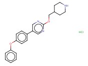 5-(4-PHENOXYPHENYL)-2-(PIPERIDIN-4-YLMETHOXY)PYRIMIDINE, HCL SALT
