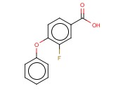 3-FLUORO-4-<span class='lighter'>PHENOXYBENZOIC</span> ACID