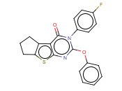 3-(4-FLUOROPHENYL)-2-PHENOXY-6,7-DIHYDRO-3H-CYCLOPENTA[4,5]THIENO[2,3-D]PYRIMIDIN-4(5H)-ONE
