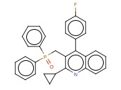 [2-环丙基-4-(4-氟<span class='lighter'>苯基</span>)-3-喹啉基]甲基<span class='lighter'>二</span><span class='lighter'>苯基</span><span class='lighter'>氧</span><span class='lighter'>磷</span>