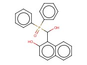 1-[(DIPHENYLPHOSPHORYL)(HYDROXY)METHYL]-2-<span class='lighter'>NAPHTHOL</span>