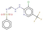 N-((2-(3-CHLORO-5-(TRIFLUOROMETHYL)-2-PYRIDINYL)HYDRAZINO)METHYLENE)BENZENESULFONAMIDE