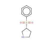 (3R)-3-(<span class='lighter'>BENZENESULFONYL</span>)PYRROLIDINE
