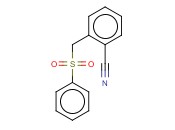 2-(苯<span class='lighter'>磺</span><span class='lighter'>酰</span>甲基)<span class='lighter'>苄</span>腈