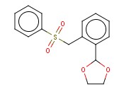 2-(<span class='lighter'>苯</span>磺酰甲基)<span class='lighter'>苯</span>甲醛<span class='lighter'>乙二醇</span>缩醛