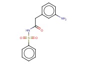 苯<span class='lighter'>乙酰</span>胺,3-<span class='lighter'>氨基</span>-N-(苯磺酰)-