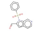 1-(PHENYLSULFONYL)-6-<span class='lighter'>AZAINDOLE</span>-2-CARBALDEHYDE