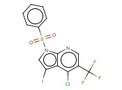 4-CHLORO-3-IODO-1-(PHENYLSULFONYL)-5-(TRIFLUOROMETHYL)-1H-PYRROLO[2,3-B]PYRIDINE