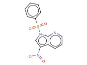 1-(PHENYLSULPHONYL)-3-NITRO-7-<span class='lighter'>AZAINDOLE</span>