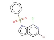 5-BROMO-7-CHLORO-1-(PHENYLSULFONYL)-1H-PYRROLO[2,3-C]PYRIDINE
