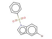 1-PHENYLSULFONYL-5-<span class='lighter'>BROMOINDOLE</span>