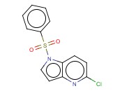 5-CHLORO-1-(PHENYLSULFONYL)-4-<span class='lighter'>AZAINDOLE</span>