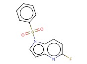 5-FLUORO-1-(PHENYLSULFONYL)-4-<span class='lighter'>AZAINDOLE</span>