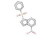 1-(PHENYLSULPHONYL)-4-NITRO-7-<span class='lighter'>AZAINDOLE</span>