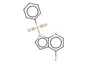 1-(PHENYLSULPHONYL)-4-IODO-7-<span class='lighter'>AZAINDOLE</span>
