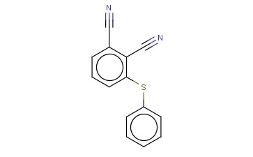 3-苯基硫烷基邻<span class='lighter'>苯</span>二<span class='lighter'>甲</span><span class='lighter'>腈</span>