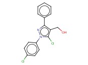 5-CHLORO-1-(4-CHLOROPHENYL)-3-PHENYL-1H-PYRAZOLE-4-METHANOL