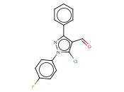 5-CHLORO-1-(4-FLUOROPHENYL)-3-PHENYL-1H-PYRAZOLE-4-CARBOXALDEHYDE