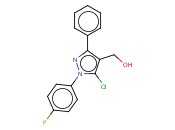 5-CHLORO-1-(4-FLUOROPHENYL)-3-PHENYL-1H-PYRAZOLE-4-METHANOL