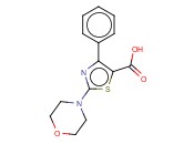 2-<span class='lighter'>吗</span><span class='lighter'>啉</span>-4-<span class='lighter'>基</span>-4-苯基噻唑-5-甲酸