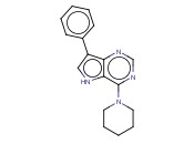 7-PHENYL-4-(PIPERIDIN-1-YL)-5H-PYRROLO[3,2-D]PYRIMIDINE