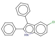 5-<span class='lighter'>氯</span>-2，3-二苯基<span class='lighter'>吲哚</span>