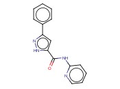 5-PHENYL-N-(PYRIDIN-2-YL)-2H-PYRAZOLE-3-CARBOXAMIDE