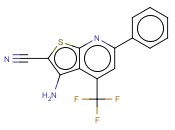 3-<span class='lighter'>氨基</span>-6-苯基-4-(三氟<span class='lighter'>甲基</span>)噻吩[2,3-B]<span class='lighter'>吡啶</span>-2-甲腈