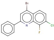 4-BROMO-7-CHLORO-8-FLUORO-2-PHENYLQUINOLINE