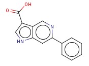 6-PHENYL-3-(<span class='lighter'>5-AZAINDOLE</span>)CARBOXYLIC ACID
