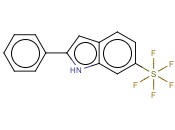 2-PHENYL-6-PENTAFLUOROSULFANYL-1H-INDOLE