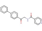 N-(2-[1,1'-BIPHENYL]-4-YL-2-OXOETHYL)<span class='lighter'>ISONICOTINAMIDE</span>