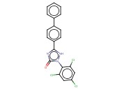 5-(BIPHENYL-4-YL)-1,2-DIHYDRO-2-(2,4,6-TRICHLOROPHENYL)-3H-1,2,4-TRIAZOL-3-ONE