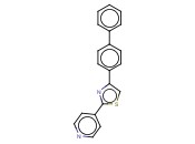 4-(4-BIPHENYLYL)-2-(4-PYRIDYL)THIAZOLE
