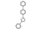 2-(4-BIPHENYLYL)-5-PHENYL-1,3,4-<span class='lighter'>OXADIAZOLE</span>