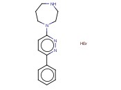 1-(6-PHENYLPYRIDAZIN-3-YL)-1,4-DIAZEPANE <span class='lighter'>HYDROBROMIDE</span>