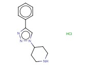 4-(4-苯基-1H-1,2,3-三唑-1-<span class='lighter'>基</span>)哌啶<span class='lighter'>盐酸盐</span>